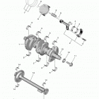 NIKEN GT  (MXT9GTLB) Коленчатый вал & Поршень