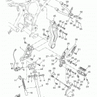 XSR700 (XSR700JGY/XSR700JR/XSR700JCR/XSR700JCGY) Подножки
