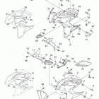 FJR1300P POLICE  (FJR13PJW) Обтекатель 2