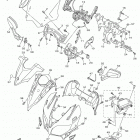 FJR1300P POLICE  (FJR13PJW) Обтекатель 1