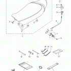 XSR700 (XSR700JGY/XSR700JR/XSR700JCR/XSR700JCGY) Сиденье