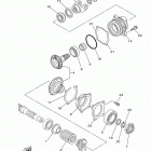 SUPER TENERE ES  (XTZ12EJCL/XTZ12EJL) Промежуточный ведущий вал
