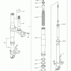YZFR1 (YZFR1JL/YZFR1JB/YZFR1JCB/YZFR1JCL) Передняя вилка