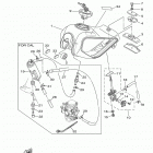 TW200  (TW200J1/TW200J1C) Топливный бак