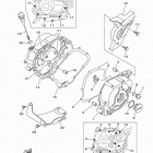 TTR110E  (TTR110EJ) Крышка картера двигателя