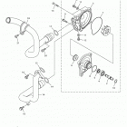 YZFR1 (YZFR1JL/YZFR1JB/YZFR1JCB/YZFR1JCL) Водяной насос