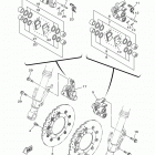 SUPER TENERE ES  (XTZ12EJCL/XTZ12EJL) Передний суппорт