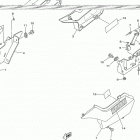 TW200  (TW200J1/TW200J1C) Боковые обтекатели