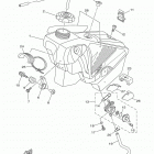 YZ125  (YZ125J2) Топливный бак
