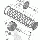 YZ65  (YZ65L) Сцепление