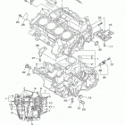FJR1300 POLICE  (FJR13PLW) Картер двигателя