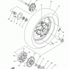 SUPER TENERE ES  (XTZ12EJCL/XTZ12EJL) Переднее колесо