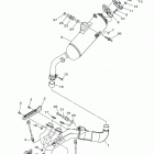 SUPER TENERE ES  (XTZ12EJCL/XTZ12EJL) Выхлопная система