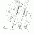YZ250F (YZ250FJL/YZ250FJW) Передняя вилка
