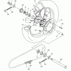 YZ450FX (YZ450FXJ) Переднее колесо