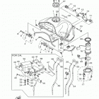 SUPER TENERE ES (XTZ12EJCL/XTZ12EJL) Топливная магистраль