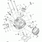 TW200  (TW200J1/TW200J1C) Головка цилиндров