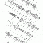 XSR700 (XSR700JCGY/XSR700JGY/XSR700JR/XSR700JCR) Трансмиссия