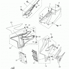YZ250 (YZ250J2) Боковые обтекатели