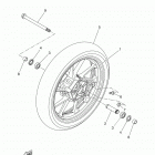 XSR700  (XSR700LCW/XSR700LW) Переднее колесо