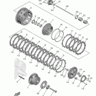 STAR ELUDER (XV19BJL/XV19BJB) Сцепление