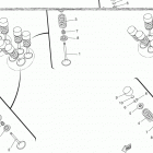 XSR700 (XSR700JGY/XSR700JR/XSR700JCR/XSR700JCGY) Клапана
