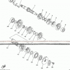 TTR125LE  (TTR125LEJ) Трансмиссия