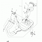 XSR700  (XSR700LCW/XSR700LW) Выхлопная система