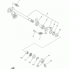 XSR700  (XSR700LCW/XSR700LW) Вал переключения