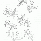 FJR1300 POLICE  (FJR13PLW) Подножки