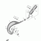 YZ65  (YZ65L) Выхлопная система