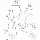 XSR700  (XSR700LCW/XSR700LW) Электрика 3