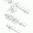 FJR1300P POLICE  (FJR13PJW) Коленчатый вал и Поршень