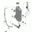 YZ65  (YZ65L) Радиатор и Патрубки