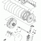 TW200  (TW200J1/TW200J1C) Сцепление