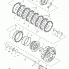 FJR1300P POLICE  (FJR13PJW) Сцепление
