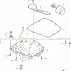 YZFR1 (YZFR1JL/YZFR1JB/YZFR1JCB/YZFR1JCL) Масляный фильтр