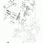 XSR700  (XSR700LCW/XSR700LW) Stand & footrest 2
