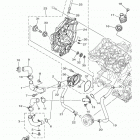 XSR700 (XSR700JGY/XSR700JR/XSR700JCR/XSR700JCGY) Водяной насос