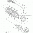 YZ450FX  (YZ450FXJ) Сцепление