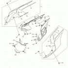 YZFR1 (YZFR1JL/YZFR1JB/YZFR1JCB/YZFR1JCL) Боковые обтекатели