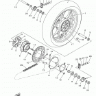 YZFR3  (YZFR3JB/YZFR3JL) Переднее колесо