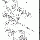 LT300E Quad Runner 1987-1989 Заднее колесо