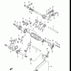LT300E Quad Runner 1987-1989 Механизм  переключения передач