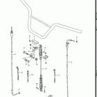 LT300E Quad Runner 1987-1989 Трос управления