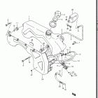 LT300E Quad Runner 1987-1989 Топливный бак
