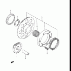 LT300E Quad Runner 1987-1989 Муфта стартера