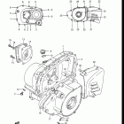 LT300E Quad Runner 1987-1989 Крышки картера