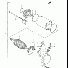 LT300E Quad Runner 1987-1989 Стартер электрический