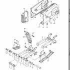 LT300E Quad Runner 1987-1989 Маятник задний